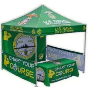 Outdoor Events Promotional Gazebo Marquee 10 ft x 10 ft Custom Trade Show Canopy Tent for Exhibitions