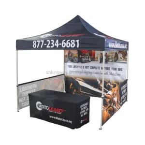 Outdoor Exhibition Sports Event Marquee Custom Full Color Printed Advertising Promotion Canopy Retractable Roof Top Tent