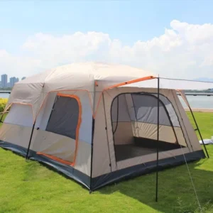Outdoor Factory Luxury Family Camping Tent 6 8 Person Waterproof Large Space Glamping Tent