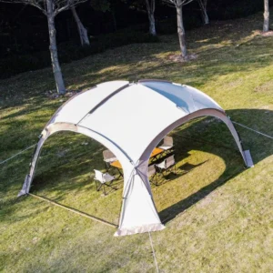 Outdoor Family Camping Oxford One-Bedroom Waterproof Sun-Protective Dome Tent, Four-Season