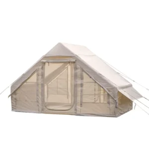 Outdoor Family Tent 420D Waterproof Oxford Quick Opening Inflatable Integrated Roof Ridge Portable Camping Tent