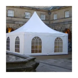 Outdoor Fireproof Wedding Party Exhibition Pagoda Tent