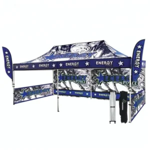 Outdoor Folding Gazebo Heavy Duty Display Tent for Race Branding