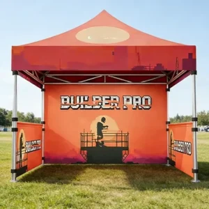 Outdoor Folding Pop-Up Tent, Custom, Easy to Assemble