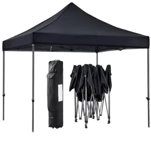 Outdoor Folding Pop-up Canopy Tent 10×10 3×3 Easy Setup Custom Event Gazebo