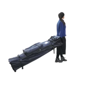 Outdoor Folding Trade Show Tent with Wheels and Carry Bag