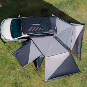 Outdoor Free Standing 270 Awning Pop up Canopy Tent Overland 4×4 Car Side Roof Awning