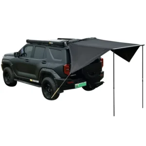 Outdoor Full Blackout Double Wing Tailgate Tent Car Rear Awning Side Canopy Waterproof Sunshade Shelter for Auto Camping