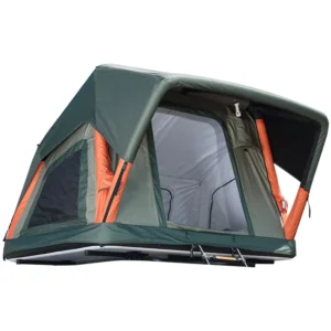 Outdoor Fully Automatic Inflatable Ridge Rooftop Tent for Car Camping Four-season Double-layer Oxford Cloth 3000mm Waterproof