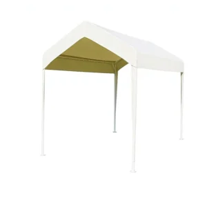 Outdoor Furniture Four Corner Large Canopy Camping Stall Market Tent Thickened Galvanized Steel Column
