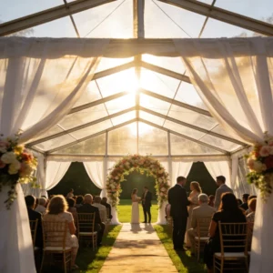 Outdoor Gathering Aluminum Tent 6 60m Big Span 20 5000 Capacity Heavy Duty Alloy Frame Reusable Durable Wedding Party Hall