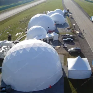 Outdoor Geodesic House Dome Tent for Glamping Wedding 1000 People Commercial Hospitality