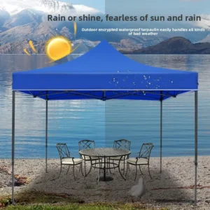 Outdoor Heavy Duty Square Folding Tent Custom Logo Available Printed Design 3×3 Pop-up Sun-proof Advertising Tent for Big Trade