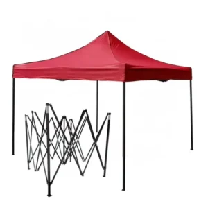 Outdoor Hexagonal Gazebo Canopy 3×3 3×4.5 CE Commercial Advertising