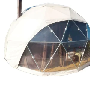 Outdoor Hotel Igloo Glamping House Geodesic Dome Tent for Beach Use