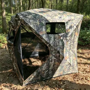 Outdoor Hunting Camping Camouflage Tent Shooting Barrier 270-Degree See-Through Waterproof Hunting Blind