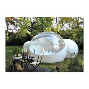 Outdoor Igloo Inflatable Clear Tent, Camping Inflatable Bubble Tent, Inflatable Tent House