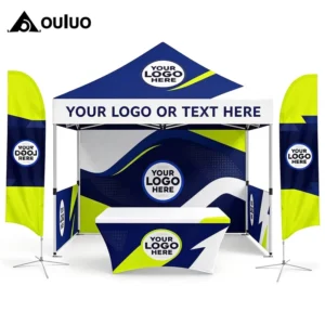 Outdoor & Indoor Events Canopy Folding Gazebo 3x3m 3x6m 10x10ft 10x20ft 420D Oxford 40mm Squareal Aluminum Frame Trade Show Tent
