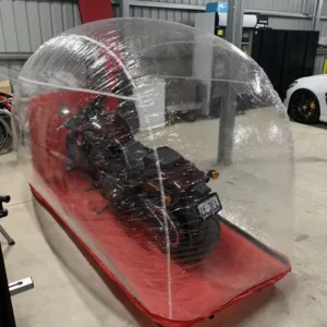 Outdoor Indoor Motorcycle Waterproof Capsule Inflatable Autobike Bubble Tent