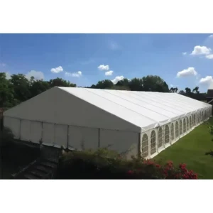 Outdoor & Indoor Wedding Decoration Marquee Tent for 200 People Party Events Aluminum Alloy Frame Waterproof Trade Show Tents