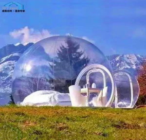 Outdoor Inflatable Bubble House Garden Igloo Greenhouse Dome Tent