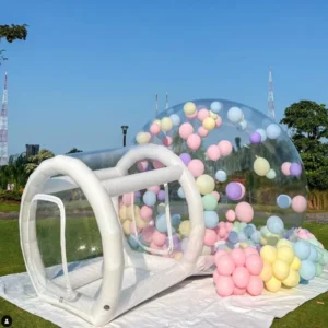 Outdoor Inflatable Bubble House Tent Transparent PVC Dome Camping Pod
