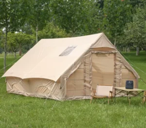 Outdoor Inflatable Camping Tent with Pump 12m2 Glamping Tents Easy Setup 4 Season Windproof House for Fishing Camping Hiking