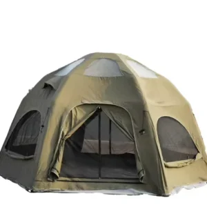 Outdoor Inflatable Camping Tent with Rainproof Sunshade Fabric