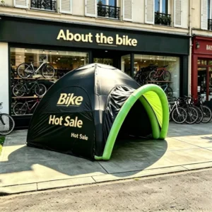 Outdoor Inflatable Spider Dome Tent Custom Logo Air-Sealed Canopy for Music Festivals and Sports Clubs