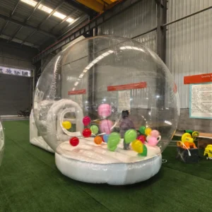 Outdoor Inflatable Transparent Bubble House PVC Snow Globe Kids Play Tent Bubble Dome