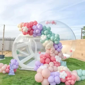 Outdoor Kids Inflatable PVC Bubble Tent Lodge Bounce House for Weddings Parties and Hotels