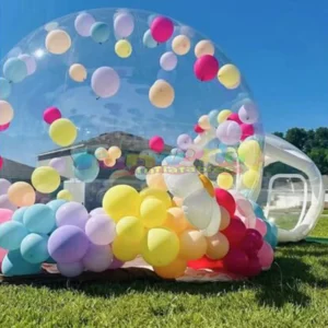 Outdoor Kids Party Clear Inflatable Bubble Tent Crystal Igloo Dome Transparent Balloons House Burbuja Inflable Tiendas