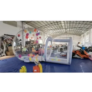 Outdoor Kids Wedding Party Clear Inflatable Bubble Tent House