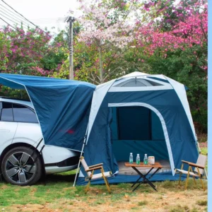 Outdoor Leisure Car Tail Tent Self Driving Vehicle Mounted Automatic Quick Setup Camping Tent