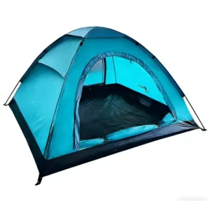 Outdoor Lightning Camping Dome Tent One-Layer Waterproof Windproof with Rainfly