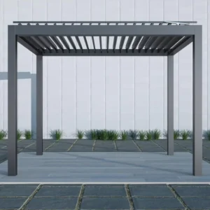 Outdoor Louvre Pergola Garden Building Sun Shade Canopy Electric Louvered Pergola