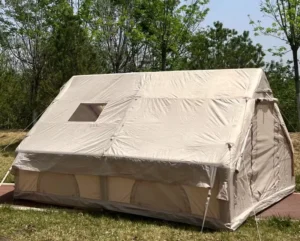 Outdoor Lunuxy Large Space Family Glamping Tents Comfortable Waterproof Breathable Inflatable Camping Air Tent