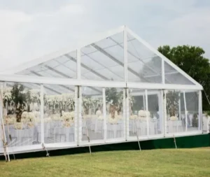 Outdoor Luxury Waterproof PVC Clear Top Aluminum Transparent Party Wedding Tent