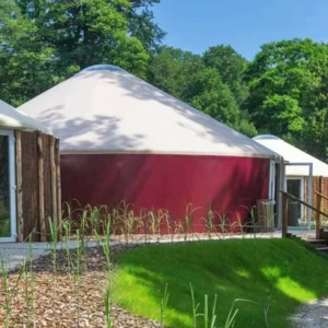 Outdoor Luxury Yurt Modern Mongolian Yurt Glamping Dome Tent