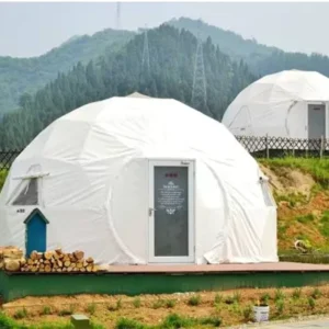 Outdoor Manual Construction Spherical Tent Starry Sky Room Accommodation Scenic Spot Exhibition Wedding Projection Dome Hotel