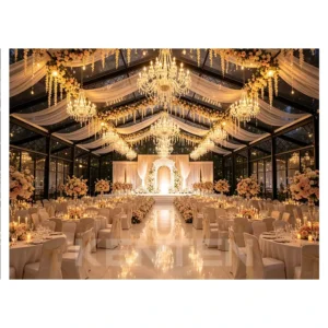 Outdoor Modular 1000 People Capacity Heavy Duty Party Tent 20×40 30×30 50 X 20 Marque Event Tent with Glasses