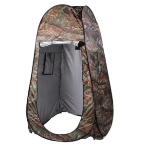 Outdoor Moving Shower Toilet Tent Privacy Changing Bath Shelter Fitting Room Waterproof Bag Camouflage Oxford Cloth
