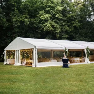 Outdoor Open Marquee Wedding Party Tent White Transparent