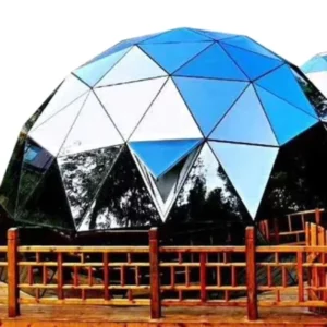 Outdoor Outdoor Prefab Fiberglass Glamping Tent Dome