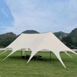 Outdoor Oxford Canopy 15-20 People Camping Party Wedding Tent Large Waterproof Luxury Stretch Tent for Event Picnic