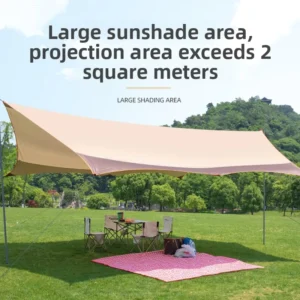 Outdoor Oxford Cloth Sunshade Waterproof UV-Resistant One-Bedroom Camping Canopy Tent