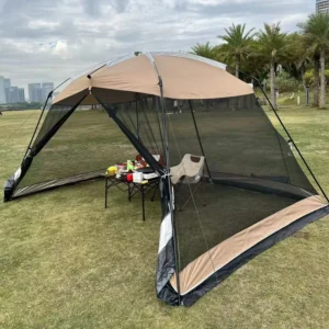 Outdoor Party Awning Rear Car Tent Camping Beach Gazebo Car Extensional Gazebo Tent Canopy with Mosquito Net