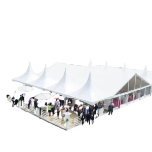 Outdoor Party Wedding Pole Marquee Waterproof Warehouse Tent Exhibition Tent