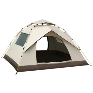 Outdoor Picnic Camping Tent Automatic Folding Portable Pop Up Black-Coated Oxford Cloth Waterproof Single Four-Season