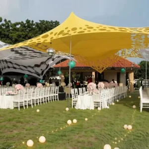 Outdoor Polyester for for Four Season Glamping Weddings Gardens & Parties